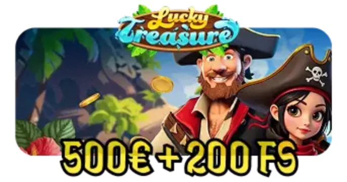 Lucky Treasure Casino 1. Einzahlung